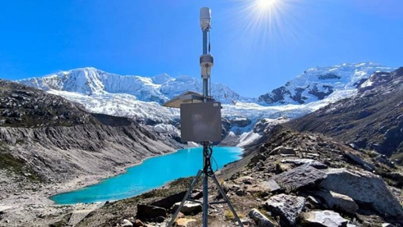 Minam: científicos peruanos crean estación meteorológica automática de bajo costo para monitorear glaciares y montañas